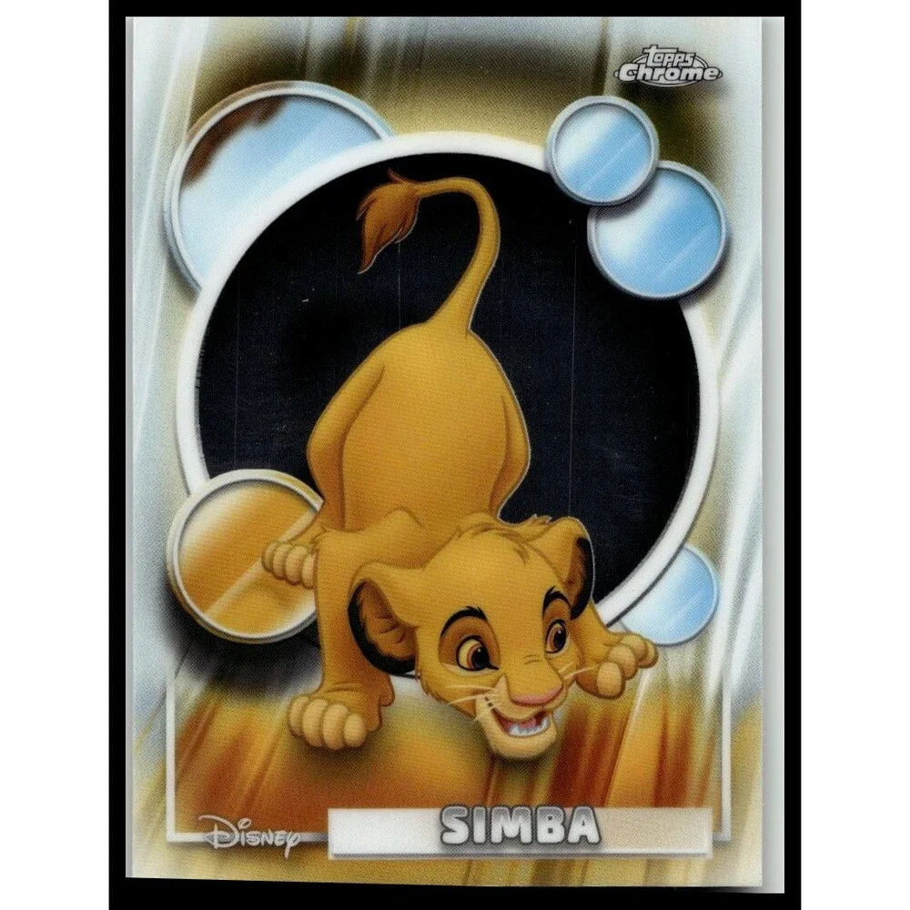 2026 Topps Disney Chrome Simba The Lion King